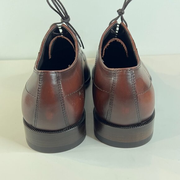 Zara Cap Toe Oxford Genuine Leather Dress Shoes - Picture 4 of 7